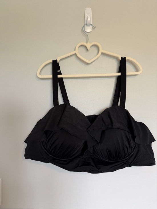 torrid Other - Torrid Black Ruffle Bikini Top